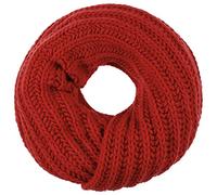 Lierys Jil bufanda circular punto liso Hecho en Alemania Unisex Otono Invierno