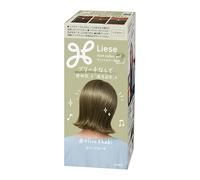 Liese Color Gel Hair Dye - Olive Khaki | Japonese Greenish Khaki Hair Color | No-Bleach High Pigment Gel Formula with Treatment Pack | Kao Japan