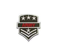 Lieutenant General U.S. Army - Parches Termoadhesivos Bordados Aplique Para Ropa, Tamaño: 6 x 7,5 cm