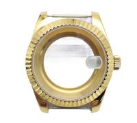 LIEWEI Boutique Shop UK 39mm Watch Case for NH35 Movement, Stainless Steel with Sapphire Crystal(Gold 1)