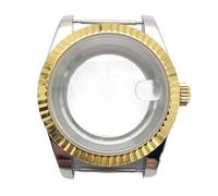 LIEWEI Boutique Shop UK 39mm Watch Case for NH35 Movement, Stainless Steel with Sapphire Crystal(Gold 2)