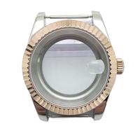 LIEWEI Boutique Shop UK 39mm Watch Case for NH35 Movement, Stainless Steel with Sapphire Crystal(Rose Gold 2)