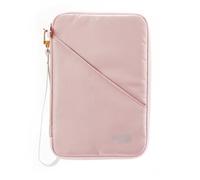 LIEWEI Boutique Shop UK Bolsa for Pasaporte, Funda Protectora for Billetes y, Bolsa for Documentos de Viaje al Extranjero, Almacenamiento for Viajes internacionales Funda para Pasaporte(Rose)