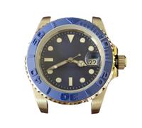 LIEWEI Boutique Shop UK Reloj con Movimiento automático, Caja de Acero Inoxidable 40 mm, Esfera Azul, Puntero Luminoso, Bisel cerámica, modificación for Hombre(BLU)