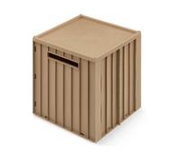 Liewood Caja de almacenamiento Elijah con tapa 31x31 cm Avena