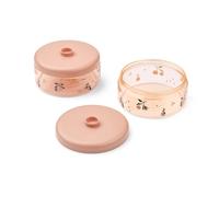 Liewood Dominique tarros para comida de bebé 500 ml pack de 2 Peach-sea shell