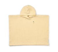 Liewood Paco poncho de baño lemon yellow creme de la creme a rayas 1-2 años