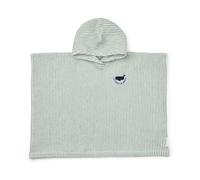 Liewood Paco poncho de baño peppermint crème de la crème stripe 7-8 años