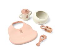 Liewood Set de vajilla para bebés Mileah Wild child/Rosey