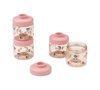 Liewood Tarros para comida de bebés Dominique 100 ml. 4-pack Cherry heart-Rosey