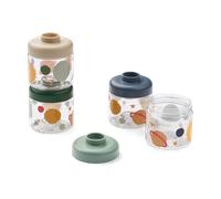 Liewood Tarros para comida de bebés Dominique 100 ml. 4-pack Universe-Classic navy