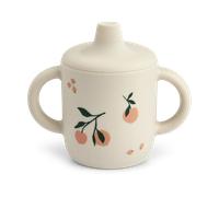 Liewood Taza con boquilla Neil 15 cl Peach-Sea shell mix