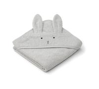 Liewood Toalla con capucha Albert 70x70 cm Rabbit dumbo grey