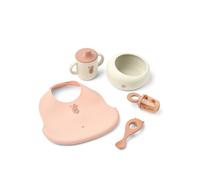 Liewood Set de vajilla para bebés Mileah Wild child/Rosey