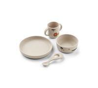 Liewood Vajilla Vivi printed 4 piezas Safari sandy mix