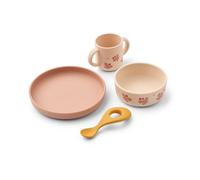 Liewood Vajilla Vivi printed 4 piezas Butterfly-apple blossom