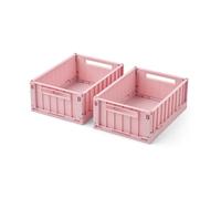 Liewood Weston caja de almacenamiento Rose blush. S. 2-pack