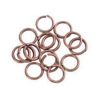LIFABOLA Anillo de salto de 200 Uds., accesorios for manualidades de joyería DIY, conector colgante de pendientes de anillo de salto abierto, anillos de salto for llaveros(Red Copper,3mm)