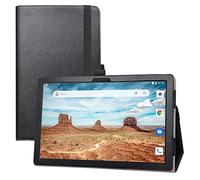 LIFANG Alcatel 3T 10 8094X 4G Funda,Soporte Cuero con Slim PU Funda Caso Case para 10" Alcatel 3T 10 8094X 4G Tableta(Not Fit Alcatel 3T 10 8088x),Negro