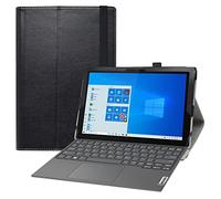 LIFANG Funda para Lenovo IdeaPad Duet 3i,Soporte Cuero con Slim PU Funda Caso Case para 10.3" Lenovo IdeaPad Duet 3i 10IGL5 Tablet,Negro