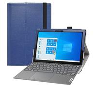 LIFANG Funda para Lenovo IdeaPad Duet 3i,Soporte Cuero con Slim PU Funda Caso Case para 10.3" Lenovo IdeaPad Duet 3i 10IGL5 Tablet,Azul