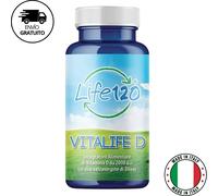 Life 120 Vitalife D Vitamina D3 2000 UI Colecalciferol 100 Capsulas Inmunidad