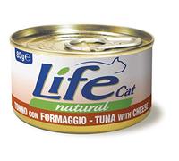 Life Cat Atún Natural con Queso, Lata 85g