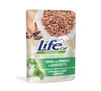 Life Cat Natural Atún con almejas y camarones, sobre 70 g