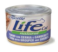 Life Cat Natural Las Recetas Atún Cernia Camarones 150 gr