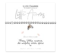 Life Charms from Little Acorns Do Mighty Oaks Grow Bracelet