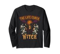 Life Coach Motivación Orador The Life Coach Witch Halloween Manga Larga