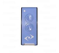 Life Dream - Mando a distancia de 2 canales, 433,92 MHz Rolling Code, compatible con Life FIDO, VIP, Star y Bravo - Azul claro, compacto y fiable