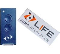 Life Dream - Mando a distancia de 3 canales (433,92 MHz, código variable, Life Fido, Life VIP, Life Star y Life Bravo)