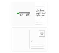 Life Energy Progress Bar - Tarjeta postal para embarazada o madre o bebé