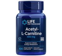 Life Extension Acetil-L-Carnitina 500 mg - 100 Cápsulas