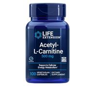 Life Extension - Acetyl-L-Carnitine 500mg, 100 Cápsulas vegetales