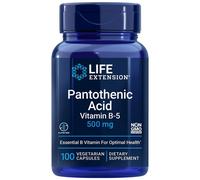 Life Extension Ácido Pantoténico 500 mg - 100 Cápsulas