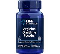 Life Extension Arginina Ornitina en polvo, 150 GMS (paquete de 2)