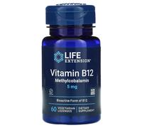 Life Extension B12 metilcobalamina, 5 mg, 60 pastillas vegetales