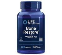 Life Extension Bone Restore with Vitamin K2 (120 Cápsula)