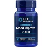 Life Extension, Florassist Mood Improve, con Cultivos Bacterianos y Azafrán, 30 Cápsulas, Testado en Laboratorio, Sin Gluten, Vegetariano, Sin Soja, No GMO
