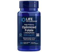 Life Extension Folato Optimizado de Alta Potencia 8500 mcg - 30 Tabletas