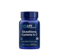 Life Extension Glutathione, Cysteine & C (100 Veg Cápsula)