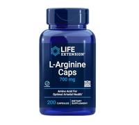 Life Extension - L-Arginina Caps 700mg - 200 Cápsulas Vegetarianas, Apoyo Cardiovascular y Energía