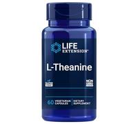 Life Extension, L-Teanina, 100mg, Dosis Alta, 60 Cápsulas veganas, Probadas en Laboratorio, Sin Gluten, Vegetarianas, Sin Soja, Sin OGM