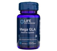 Life Extension Mega GLA Lignanos de Sésamo - 30 Cápsulas blandas