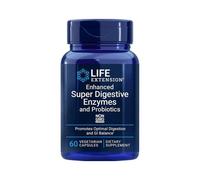 Life Extension Super Enzimas Digestivas y Probióticos Mejorados - 60 Cápsulas