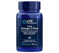 Life Extension - Super Omega-3 Plus con EPA/DHA, Sésamo, Oliva, Krill y Astaxantina