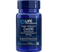 Life Extension Super, Ubiquinol CoQ10 con apoyo mitocondrial mejorado, 100 mg