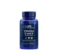 Life Extension Vitamins D and K with Sea-Iodine (60 Cápsula)